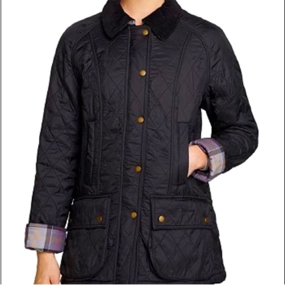 Barbour Black Quilted Jacket - Picture 4 of 10